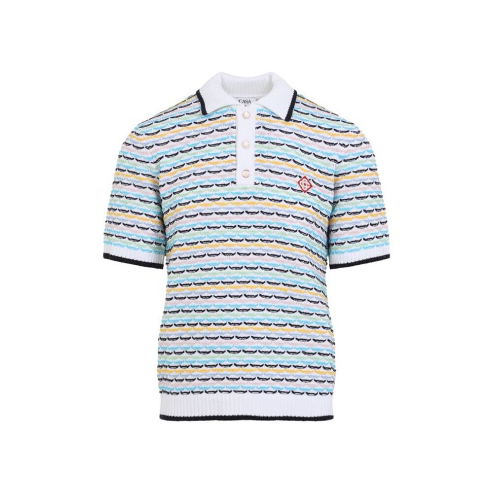 Casablanca Knitted Polo Men